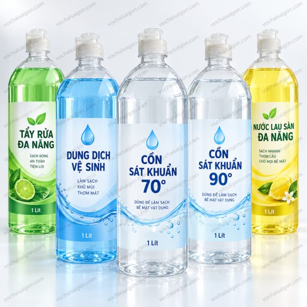 chai nhựa 1 lít giá sỉ