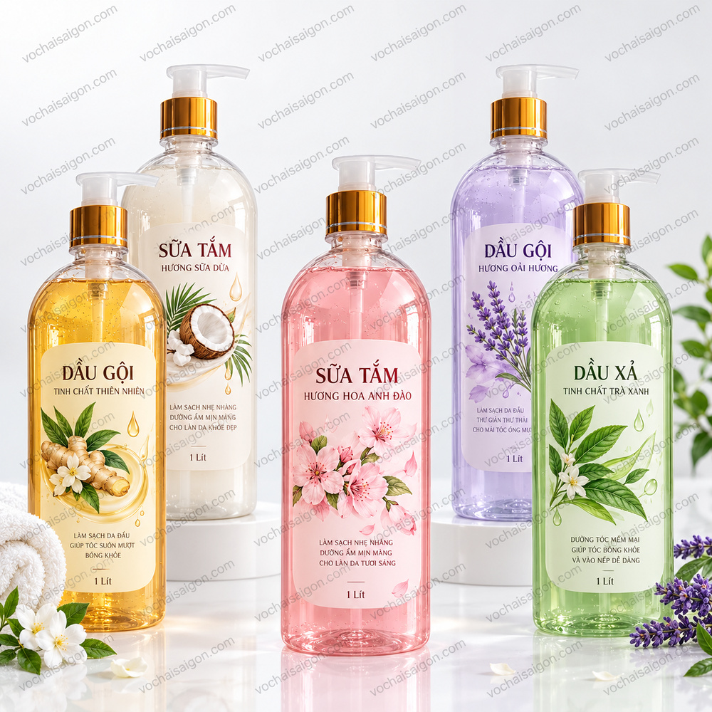 chai nhựa 1 lít giá sỉ