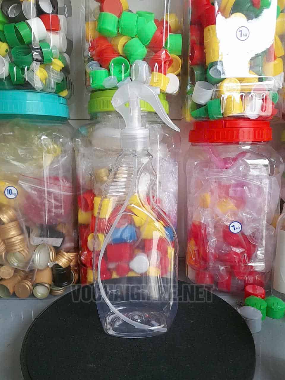 Chai nhựa đựng nước xịt kính 500ml - Ảnh 5