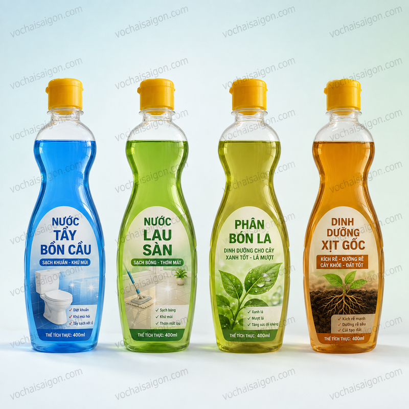 Chai Nhựa PET 400ml