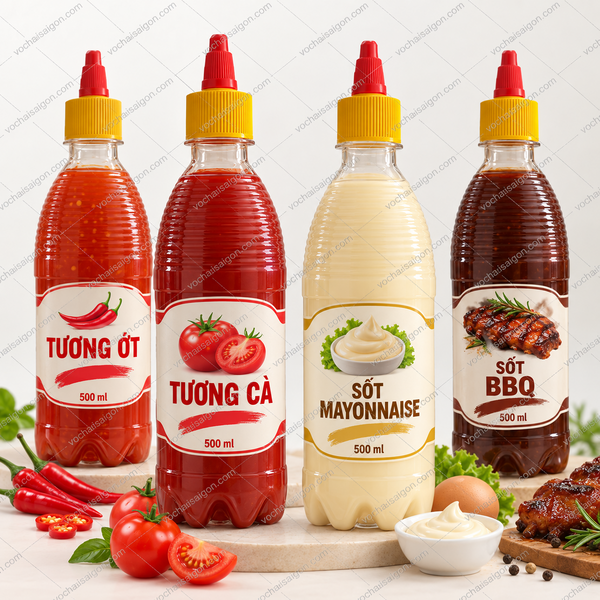 chai PET 500ml