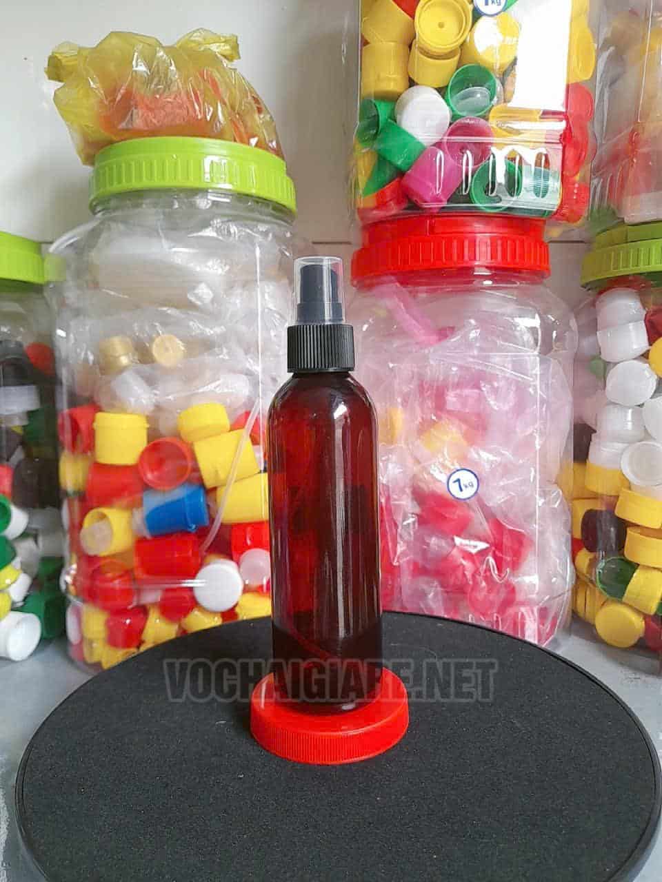 Chai nhựa tròn 200ml - Ảnh 2