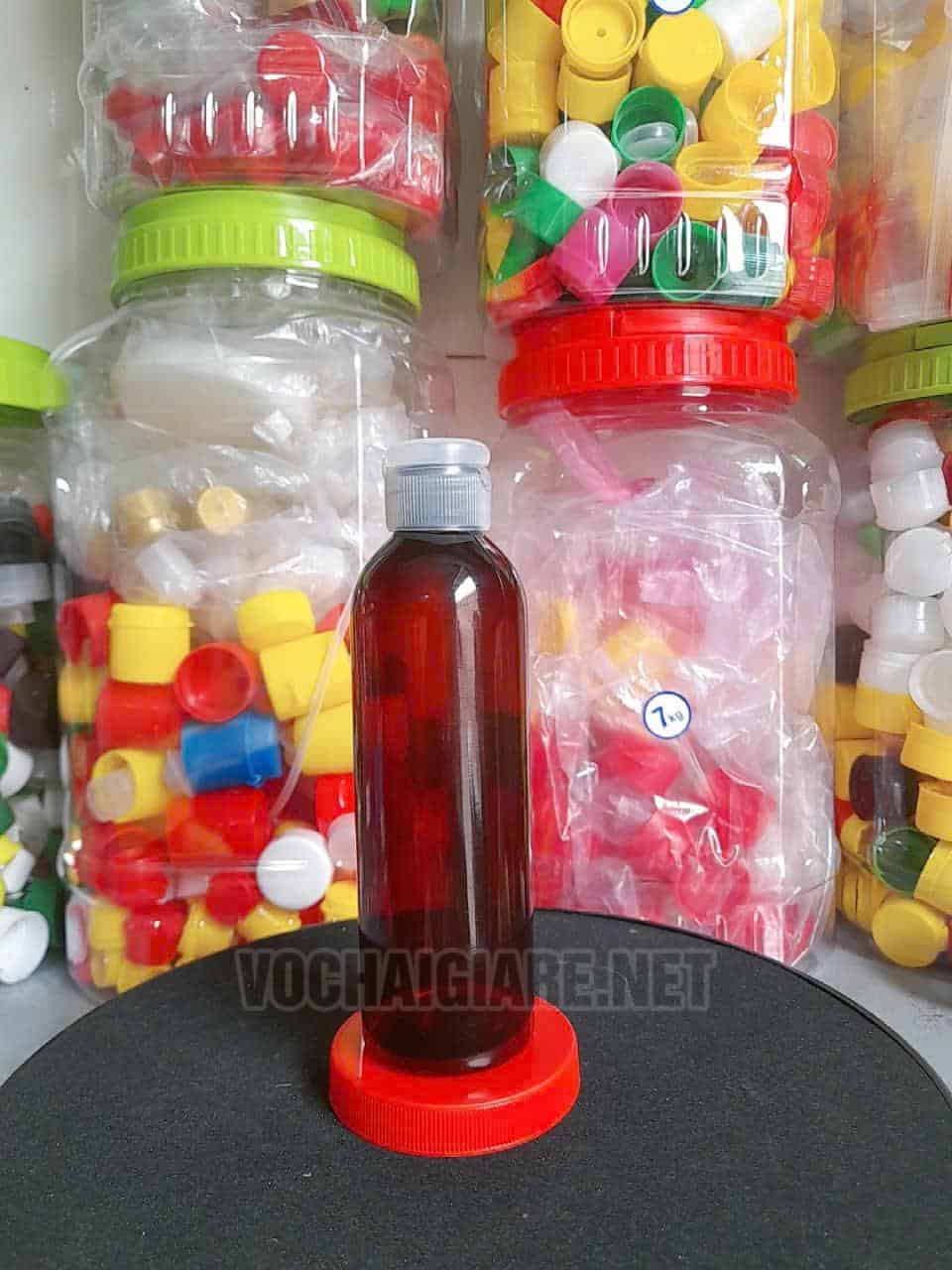 Chai nhựa tròn 200ml - Ảnh 3