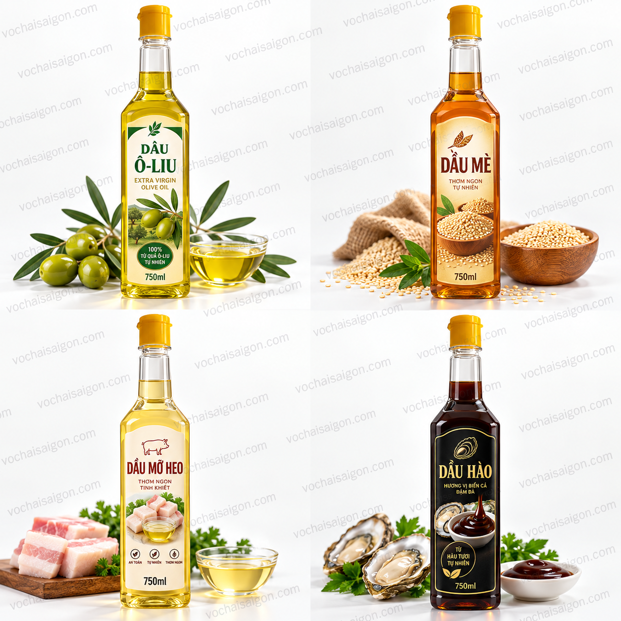 Chai Nhựa PET Vuông 750ml - Ảnh 2